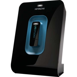 0S02674 - Hitachi LifeStudio Desk Plus HLSDPUB10001BBB 1 TB 3.5 External Hard Drive - Black - USB 2.0