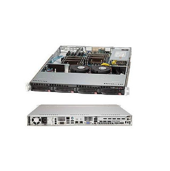 Supermicro SuperChassis CSE-813T-441CB 440W/480W 1U Rackmount Server Chassis (Black) Supermicro SuperChassis CSE-813T-441CB 440W/480W 1U Rackmount Server Chassis (Black)