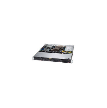 Supermicro SuperChassis CSE-813MFTQ-441CB 440W/480W 1U Rackmount Server Chassis (Black) Supermicro SuperChassis CSE-813MFTQ-441CB 440W/480W 1U Rackmount Server Chassis (Black)