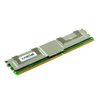 CT2KIT51272AF667 - Crucial 8GB Kit (4GBx2) PC2-5300 DDR2-667MHz ECC Fully Buffered CL-5 512M x 72 240-Pin DIMM Memory