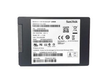 724415-001 HP 128GB MLC SATA 6Gbps 2.5-inch Internal Solid State Drive (SSD) 724415-001 HP 128GB MLC SATA 6Gbps 2.5-inch Internal Solid State Drive (SSD)