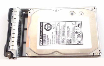 DELL COMPELLENT 32p4w 450gb 15000rpm 64mb Buffer Sas 6gbits 3.5 Inch Hard Disk Drive With Tray For Sc200