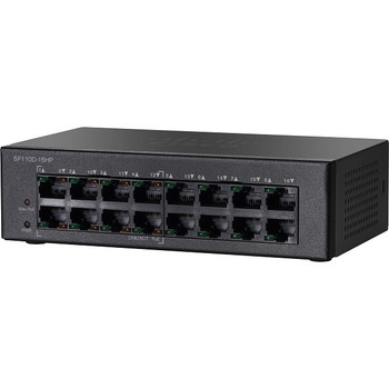 CISCO SF110D-16HP 16-port 10/100 Poe Desktop Switch CISCO SF110D-16HP 16-port 10/100 Poe Desktop Switch