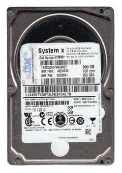00WV957 IBM 300GB 10000RPM SAS 6Gbps 64MB Cache 2.5-inch Internal Hard Drive 00WV957 IBM 300GB 10000RPM SAS 6Gbps 64MB Cache 2.5-inch Internal Hard Drive