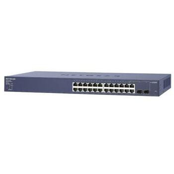 GS724TP NetGear ProSafe 24-Ports 10/100/1000Mbps Gigabit Smart Switch and PoE GS724TP NetGear ProSafe 24-Ports 10/100/1000Mbps Gigabit Smart Switch and PoE