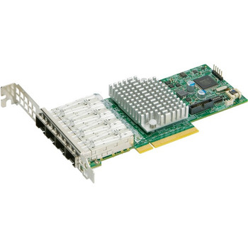 AOC-STG-I4S | Supermicro AOC-STG-I4S - network adapter - PCIe 3.0 x8 - 10 Gigabit SFP+ x 4 AOC-STG-I4S | Supermicro AOC-STG-I4S - network adapter - PCIe 3.0 x8 - 10 Gigabit SFP+ x 4