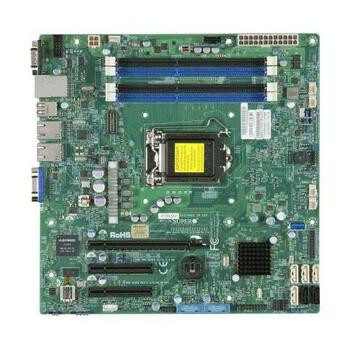 MBDX10SLMFO SuperMicro Server Xeon E3-1200 LGA1150 C224 DDR3 1600 SATA PCi Express Uatx Motherboard