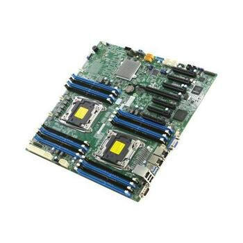 X10DRH-i SuperMicro Dual Socket R3 LGA 2011 Xeon E5-2600 v4 / v3 Intel C612 Chipset DDR4 16 x DIMM 10 x SATA 6Gbps E-ATX Server Motherboard