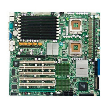 X7DBE-X SuperMicro Dual Socket LGA 771 Intel 5000P Chipset Quad & Dual Core Xeon Processors Support DDR2 8x DIMM 6x SATA 3.0Gb/s Extended-ATX Server Motherboard
