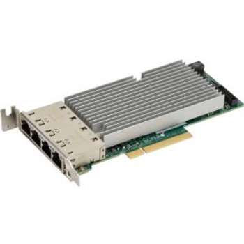 AOC-STG-I4T-O Supermicro 10Gigabit Ethernet Card PCI Express 3.0 x8 4 Port(s) 4 Twisted Pair