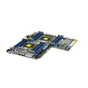 MBDX10DRWIO SuperMicro X10DRW-I Dual Socket R3 LGA 2011 Xeon E5-2600 v4 / v3 Intel C612 Chipset DDR4 16 x DIMM 10 x SATA 6Gbps Proprietary WIO Server