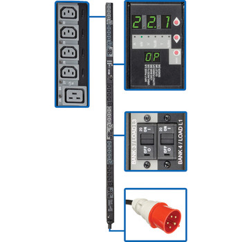 Tripp Lite PDU3XVSR6G32B Tripp Lite PDU3XVSR6G32B