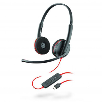 Poly Blackwire C3225 USB-C Stereo Headset NC