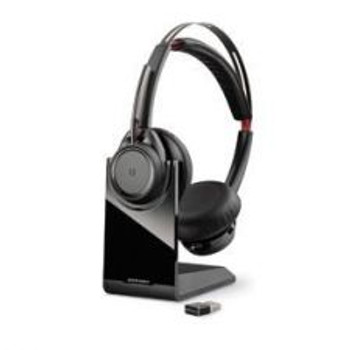 Poly Voyager Focus UC B825 Headset with Charging Stand