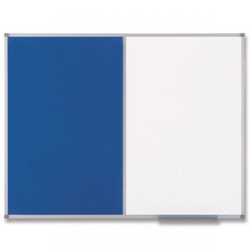 Nobo 1902257 Classic Combi Felt Steel Noticeboard 900x600mm