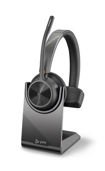 Poly Voyager 4310 MS USB-C Wireless Mono Headset and Stand