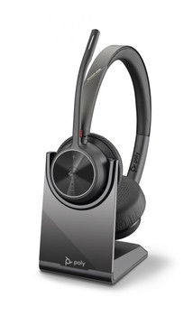 Poly Voyager 4320 MS USB-C Wireless Stereo Headset and Stand