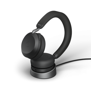Jabra Evolve2 75 USB-C MS Stereo Headset with Desk Stand