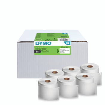 Dymo 2177565 LW Extra Large DHL Shipping Label Pack of 6