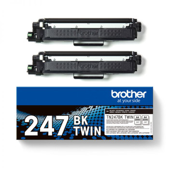 Brother TN247 Black Toner Cartridge Twin Pack