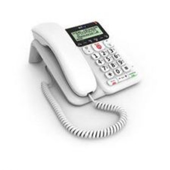 BT Decor 2600 White Corded Telephone with Call Blocker