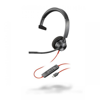 Poly Blackwire 3310 USB-C MS Monaural Headset