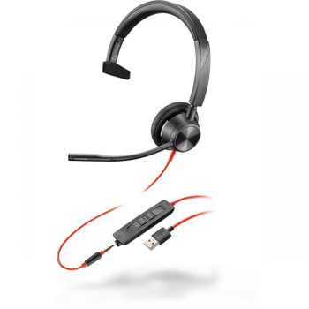Poly Blackwire 3315 USB-A UC Monaural Headset