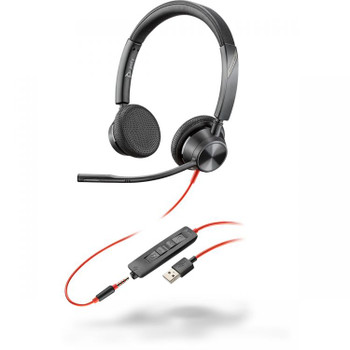 Poly Blackwire 3325 USB-A UC Binaural Headset