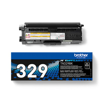 Brother TN329BK Black Super High Yield Toner Cartridge