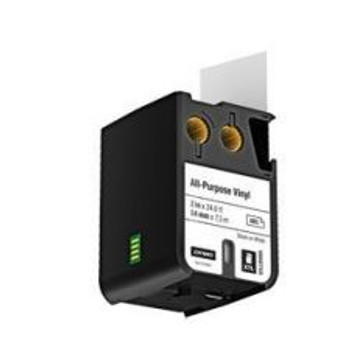 Dymo 1868755 XTL 54mm x 7m Roll All-Purpose Vinyl Black on White