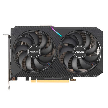Asus DUAL RX6500 XT OC, 4GB DDR6, PCIe4, HDMI, DP,  2820MHz Clock, RGB Lighting, Overclocked