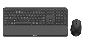 SPT6607B/00 , SPT6607B/00 - Philips 6000 series SPT6607B - Keyboard and mouse set - wireless - 2.4 GHz, Bluetooth 3.0, Bluetooth 5.0 - QWERTY - black SPT6607B/00 , SPT6607B/00 - Philips 6000 series SPT6607B - Keyboard and mouse set - wireless - 2.4 GHz, Bluetooth 3.0, Bluetooth 5.0 - QWERTY - black