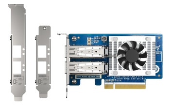 QNAP QXG-25G2SF-CX6 - network adapter - PCIe 4.0 x8 - 25 Gigabit SFP28 x 2 QNAP QXG-25G2SF-CX6 - network adapter - PCIe 4.0 x8 - 25 Gigabit SFP28 x 2