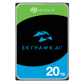 Seagate SkyHawk AI ST20000VE002 - hard drive - 20 TB - SATA 6Gb/s Seagate SkyHawk AI ST20000VE002 - hard drive - 20 TB - SATA 6Gb/s