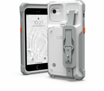 114021BW4130 , UAG Enterprise Rugged Workflow Battery Case for iPhone SE - White/Gray 114021BW4130 , UAG Enterprise Rugged Workflow Battery Case for iPhone SE - White/Gray