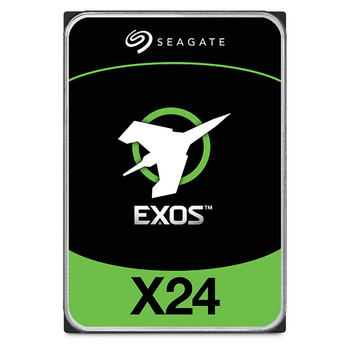 Seagate Exos X24 ST24000NM002H - hard drive - Enterprise - 24 TB - SATA 6Gb/s Seagate Exos X24 ST24000NM002H - hard drive - Enterprise - 24 TB - SATA 6Gb/s
