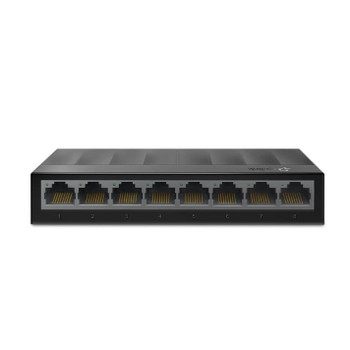 LS1008G , TP-Link LS1008G network switch Unmanaged Gigabit Ethernet (10/100/1000) Black