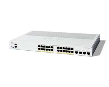 C1200-24P-4G , Cisco Catalyst 1200-24P-4G Smart Switch, 24 Port GE, PoE, 4x1GE SFP, Limited Lifetime Protection (C1200-24P-4G)