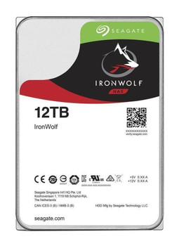 ST12000VN0008 4 PACK , Seagate NAS HDD IronWolf internal hard drive 12 TB 7200 RPM 256 MB 3.5" Serial ATA III