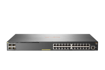 JL255A#ABB , HPE Aruba Networking Aruba 2930F 24G PoE+ 4SFP+ Managed L3 Gigabit Ethernet (10/100/1000) Power over Ethernet (PoE) 1U Grey