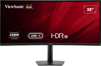 VA3820C , Viewsonic VA3820C LED display 96.5 cm (38") 3840 x 1600 pixels Wide Quad HD+ Black