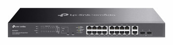 ES220GMP , TP-Link Omada ES220GMP network switch Managed L2 Gigabit Ethernet (10/100/1000) Power over Ethernet (PoE) Black