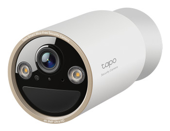 Tapo C460 - TP-Link Tapo Wire-Free Indoor/Outdoor Security Camera SPEC:4K UHD (3840x2160), H.265/H.264 Supported, 16x UHD Digital Zoom, 2.4/5 GHz Dual Band Wi-Fi, 10000mAh Rechargeable Lithium-ion Battery