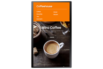 LH24KMATBGCXEN - Samsung LH24KMATBGC Kiosk design 60.5 cm (23.8") Wi-Fi 250 cd/m² Full HD White Touchscreen 16/7