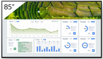 FW-85BZ30L - Sony FW-85BZ30L Signage Display Digital signage flat panel 2.16 m (85") LCD Wi-Fi 440 cd/m² 4K Ultra HD Black Android 24/7