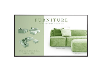 65UM5N-H - LG 65UM5N-H Signage Display Digital signage flat panel 165.1 cm (65") Wi-Fi 500 cd/m² 4K Ultra HD Black WebOS 24/7