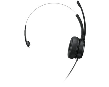 4XD1B61617 - Lenovo 100 Mono Headset Wired Head-band Office/Call center USB Type-A Black