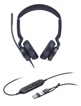 1308183 - Yealink UH46 Dual UC USB-C/A Headset