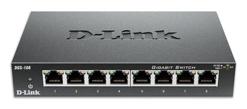DGS-108/E - D-Link DGS-108 Black