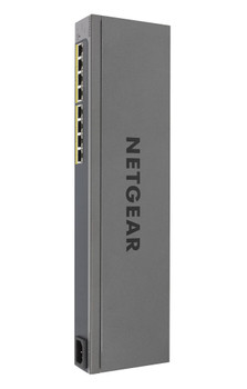 GS408EPP-100EUS - NETGEAR GS408EPP Managed L2 Gigabit Ethernet (10/100/1000) Power over Ethernet (PoE) Black, Grey